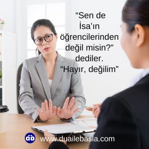 Hayır değilim
